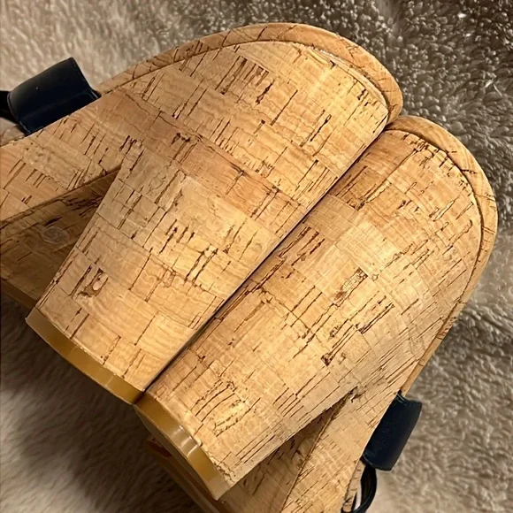 LAUREN by RALPH LAUREN Heidi Cork Platform Sandals - Picture 9 of 13